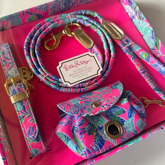 Lilly Pulitzer Dog Lilly Pulitzer Pink Isle Lil Earned Stripes Dog
